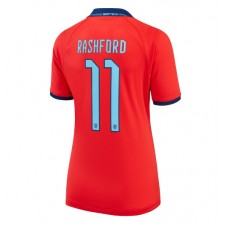 England Marcus Rashford #11 Bortedrakt Kvinner VM 2022 Kortermet